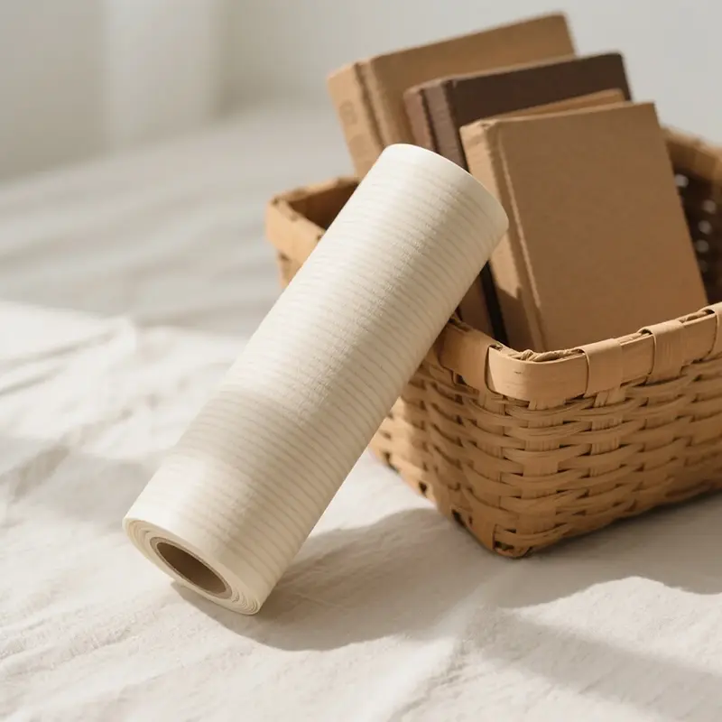 Izturīga koka graudu PVC dekoratīvā plēve