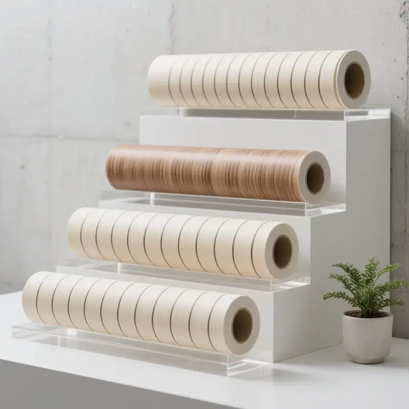 Rūpnīcas cena koka graudu dekoratīvā plēve