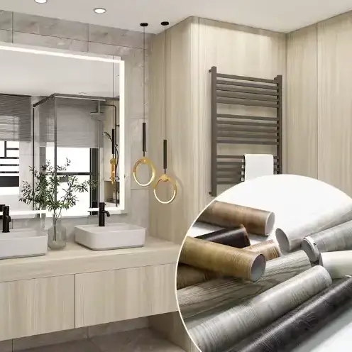 Noņemama PVC koka graudu tekstūras plēve